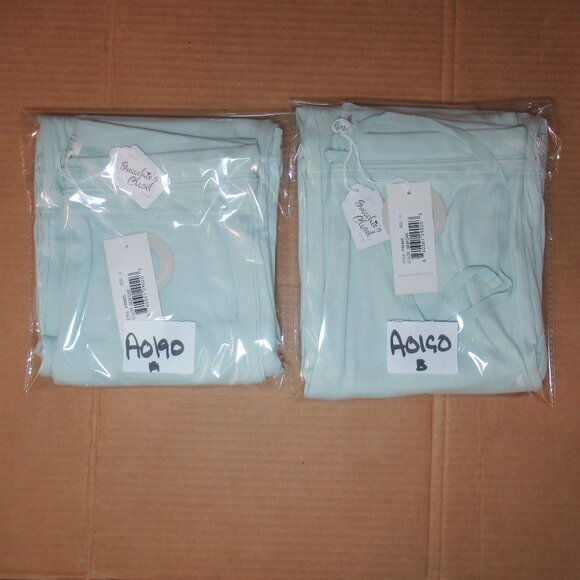 NWT Skin Organic Pima Cotton Pajama Pants | Seafoam Green - Picture 8 of 16